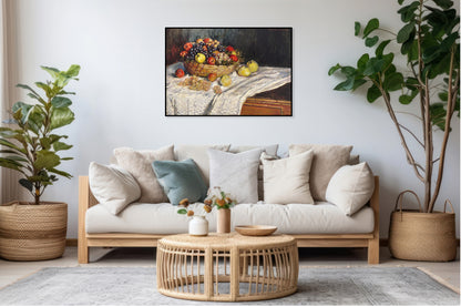 Plakat  Apples and Grapes, Monet Vintage do Salonu