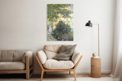 Obraz  Camille Monet in the Garden, Monet Vintage