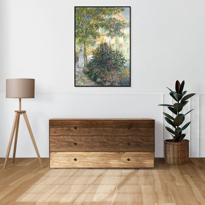 Plakat  Camille Monet in the Garden, Monet Vintage