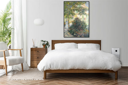 Plakat  Camille Monet in the Garden, Monet Vintage