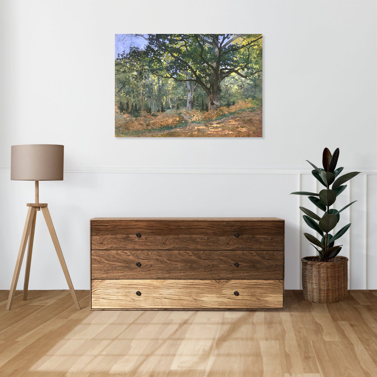 Obraz  The Bodmer Oak, Monet Vintage do Salonu
