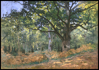 Plakat  The Bodmer Oak, Monet Vintage do Salonu