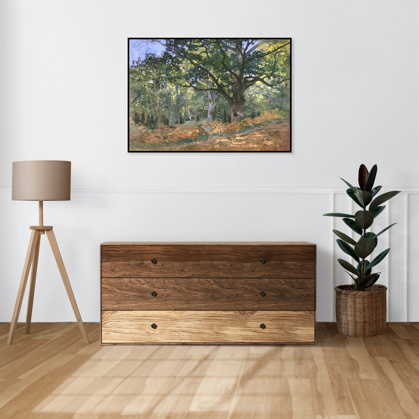 Plakat  The Bodmer Oak, Monet Vintage do Salonu