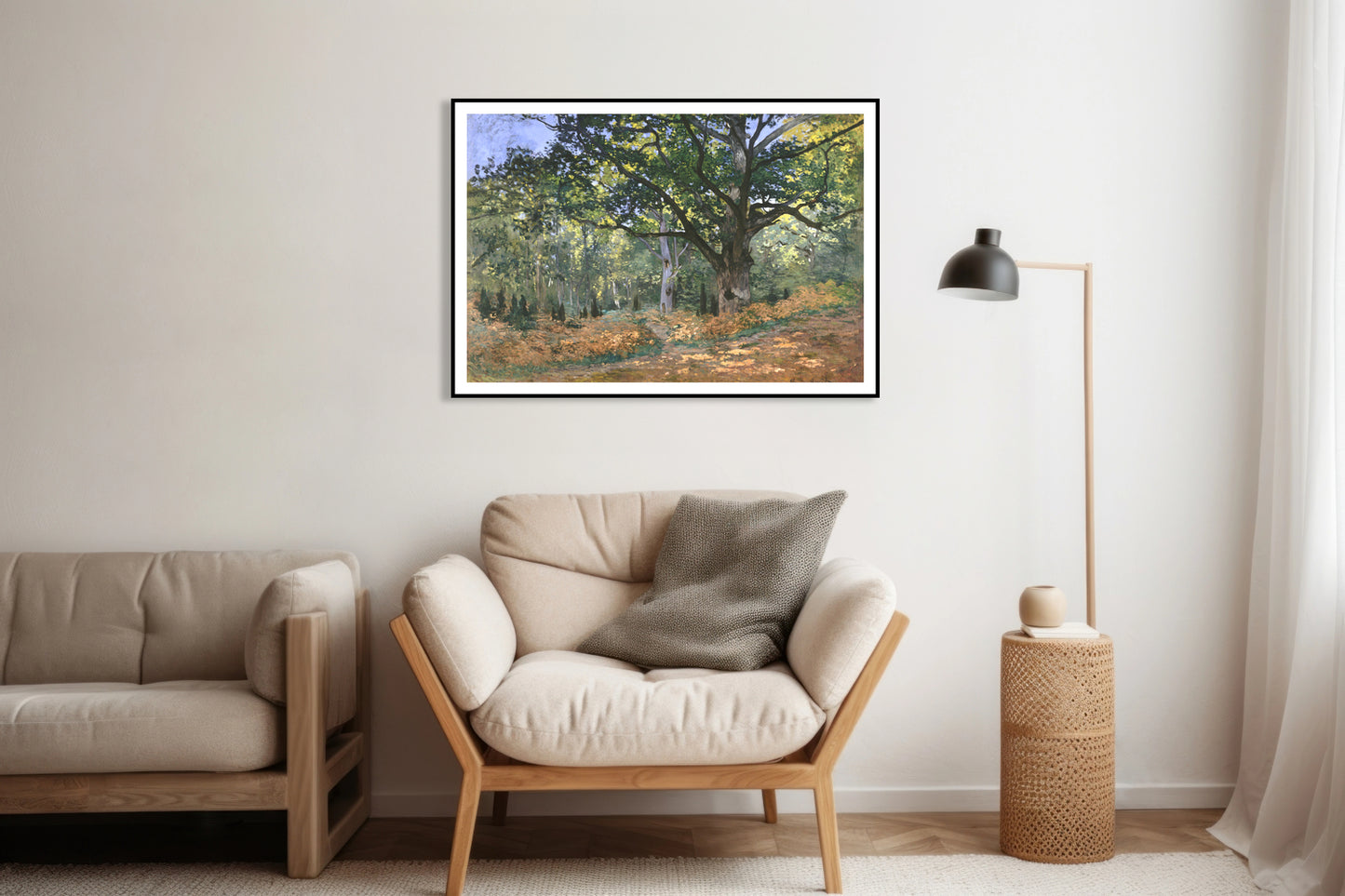 Plakat  The Bodmer Oak, Monet Vintage do Salonu