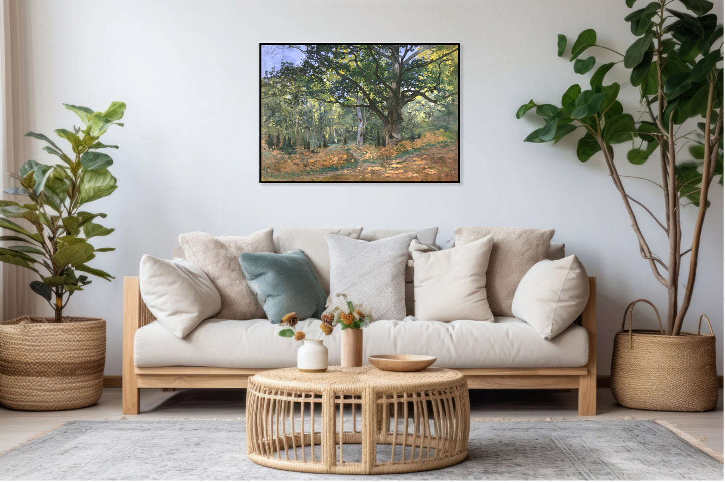 Plakat  The Bodmer Oak, Monet Vintage do Salonu