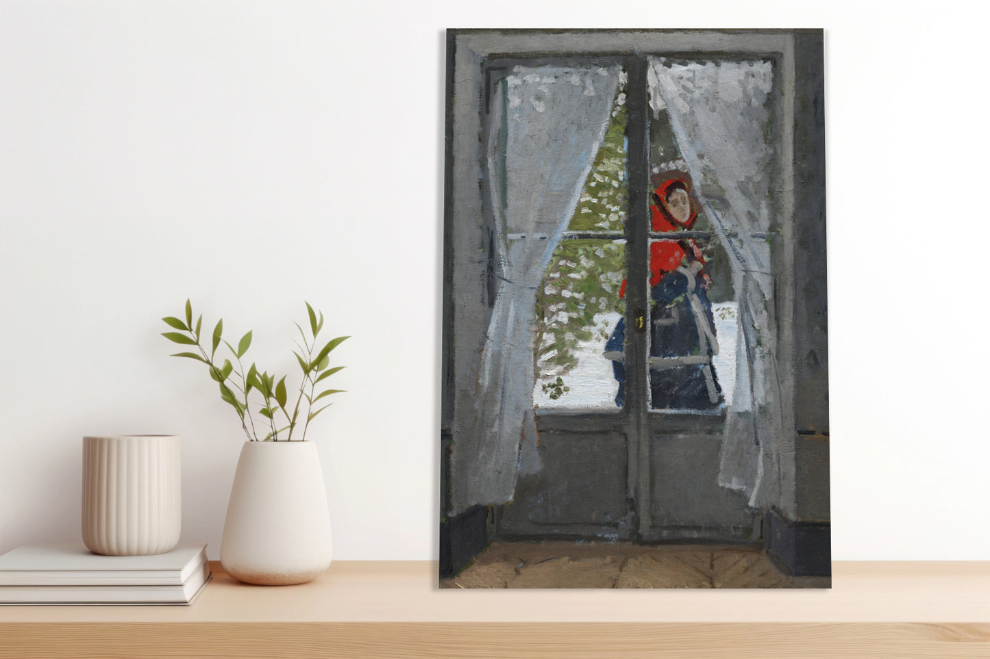 Obraz  The Red Kerchief, Monet Vintage do Salonu