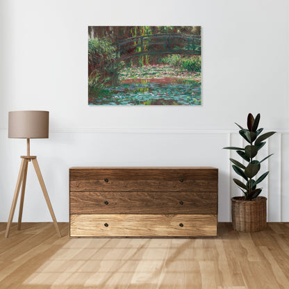 Obraz  Water Lily Pond, Monet Vintage do Salonu