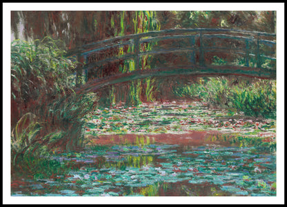 Plakat  Water Lily Pond, Monet Vintage do Salonu
