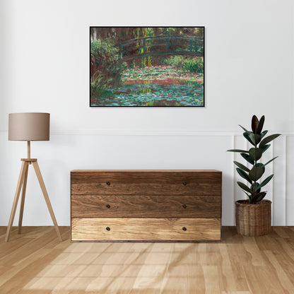 Plakat  Water Lily Pond, Monet Vintage do Salonu
