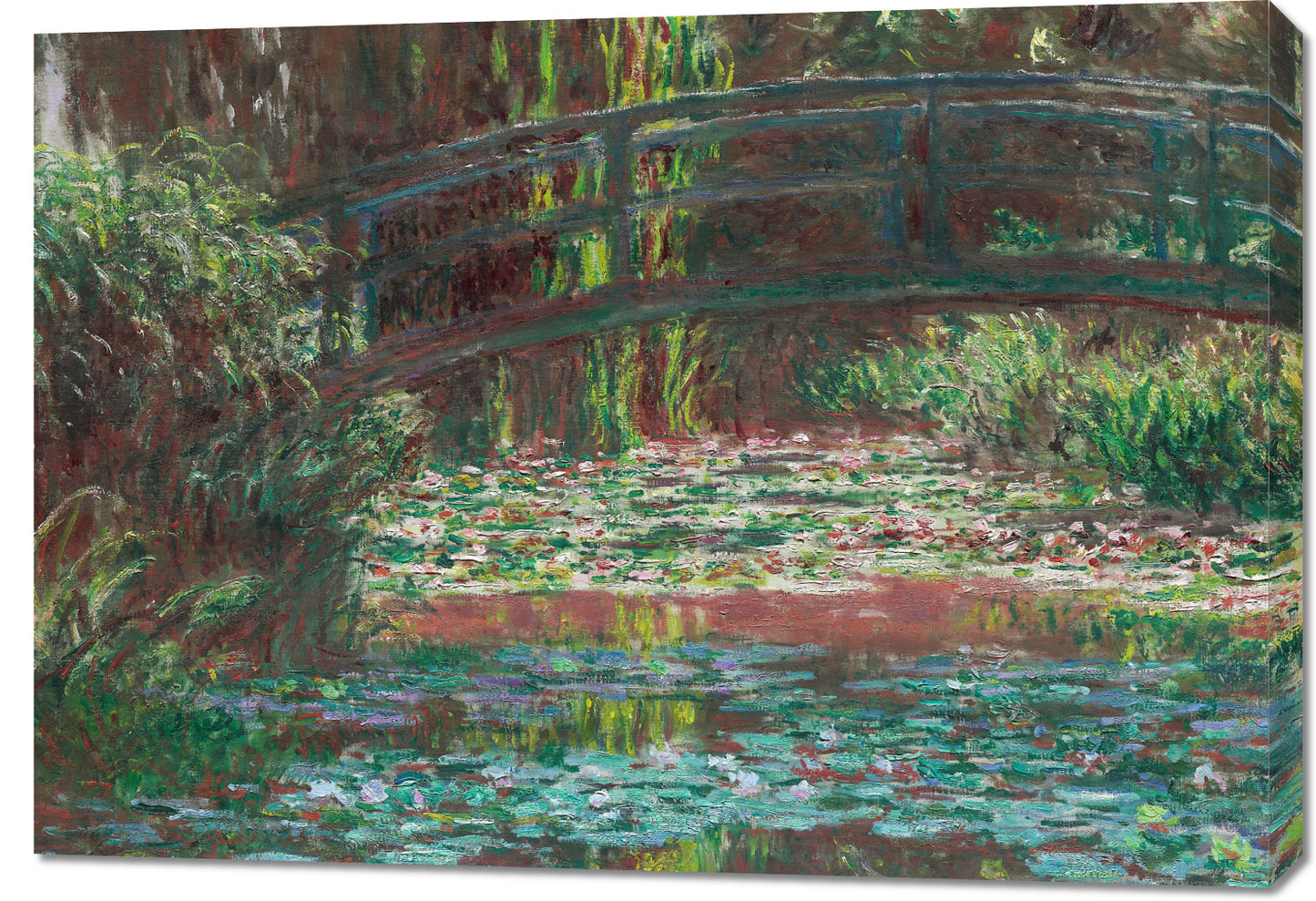 Obraz  Water Lily Pond, Monet Vintage do Salonu