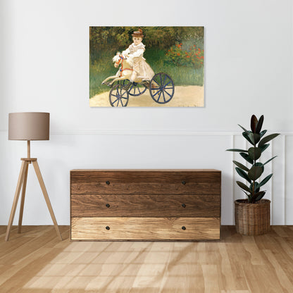 Obraz  Jean Monet on His Hobby Horse, Monet Vintage