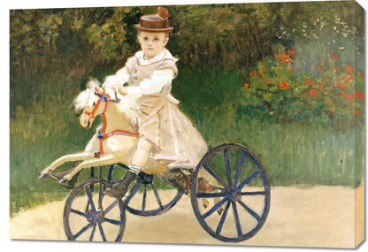 Obraz  Jean Monet on His Hobby Horse, Monet Vintage