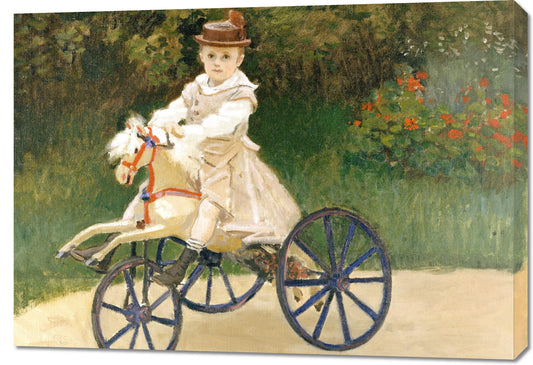 Obraz  Jean Monet on His Hobby Horse, Monet Vintage