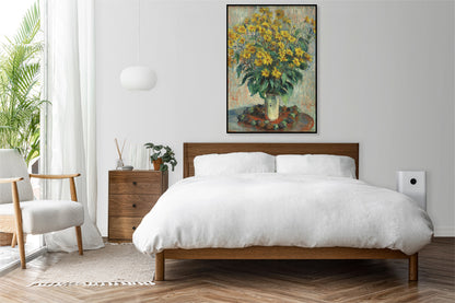 Plakat  Jerusalem Artichoke Flowers, Monet Vintage