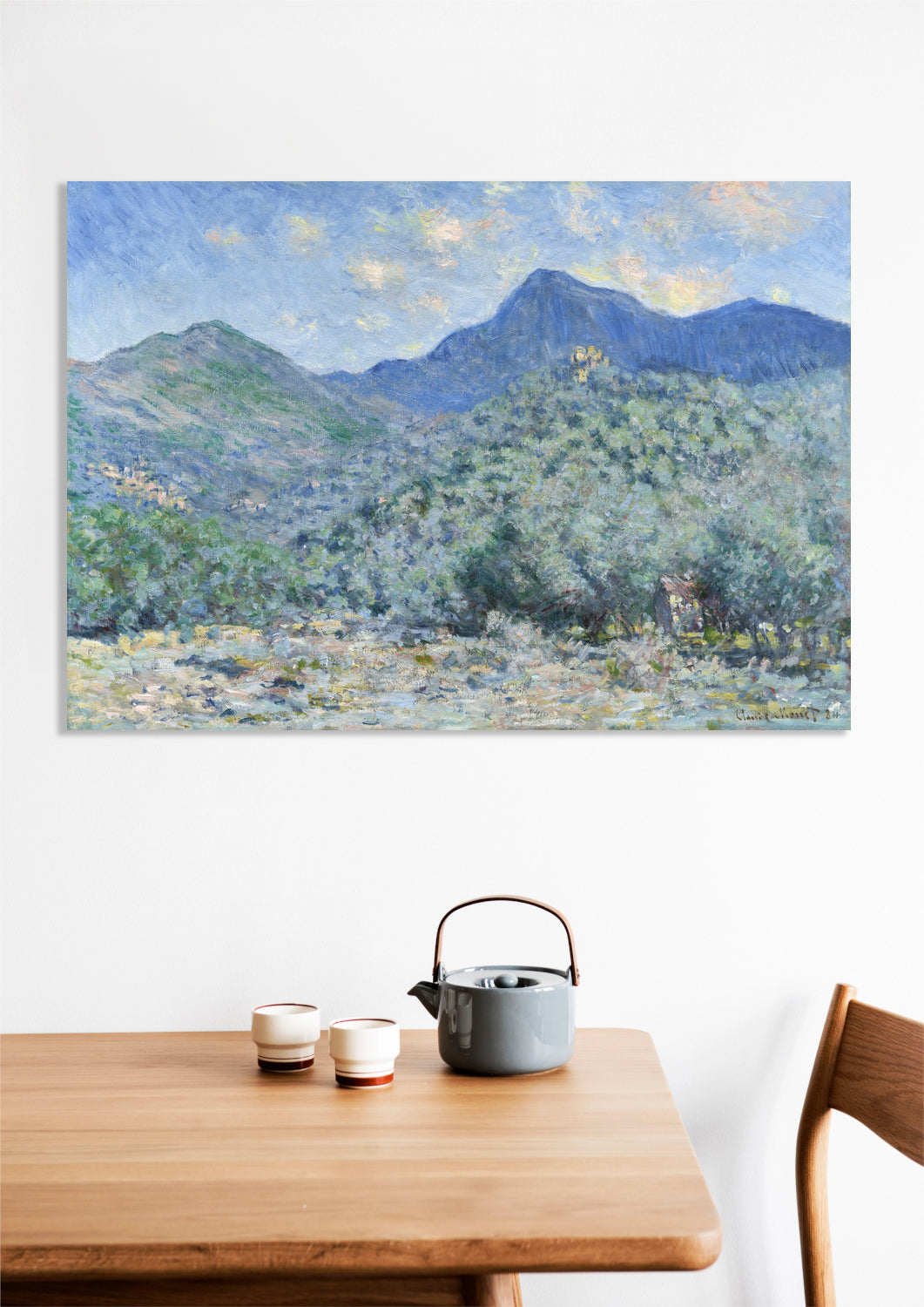 Obraz  Valle Buona, Near Bordighera, Monet Vintage