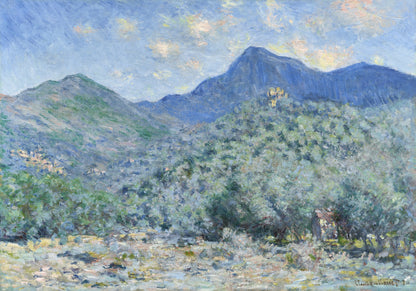 Plakat  Valle Buona, Near Bordighera, Monet Vintage