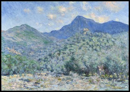Plakat  Valle Buona, Near Bordighera, Monet Vintage