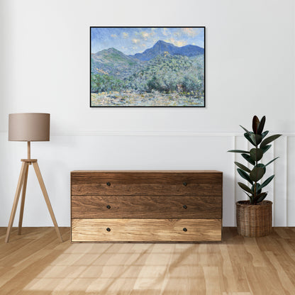 Plakat  Valle Buona, Near Bordighera, Monet Vintage