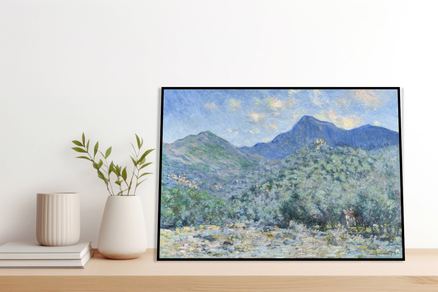 Plakat  Valle Buona, Near Bordighera, Monet Vintage