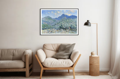 Plakat  Valle Buona, Near Bordighera, Monet Vintage