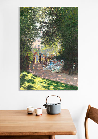 Obraz  The Parc Monceau, Monet Vintage do Salonu