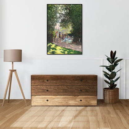 Plakat  The Parc Monceau, Monet Vintage do Salonu