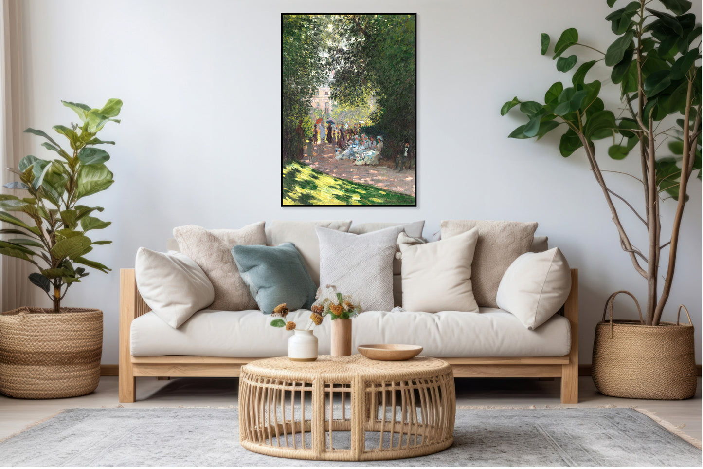 Plakat  The Parc Monceau, Monet Vintage do Salonu