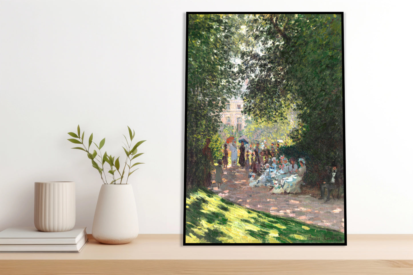 Plakat  The Parc Monceau, Monet Vintage do Salonu
