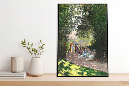 Plakat  The Parc Monceau, Monet Vintage do Salonu