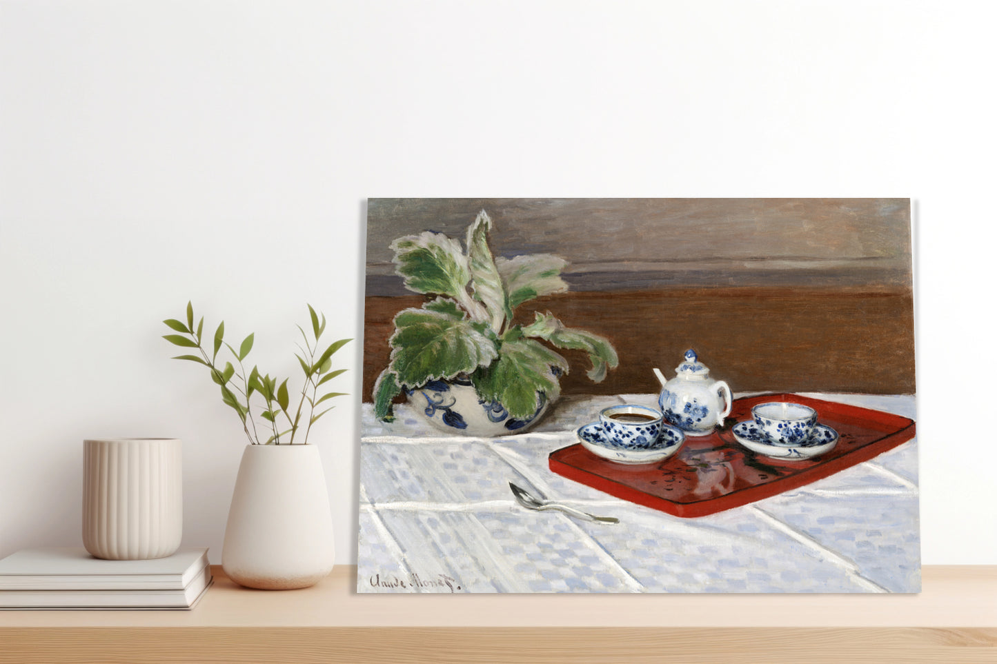 Obraz  Tea Service, Monet Vintage do Salonu