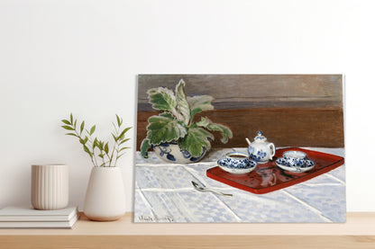 Obraz  Tea Service, Monet Vintage do Salonu