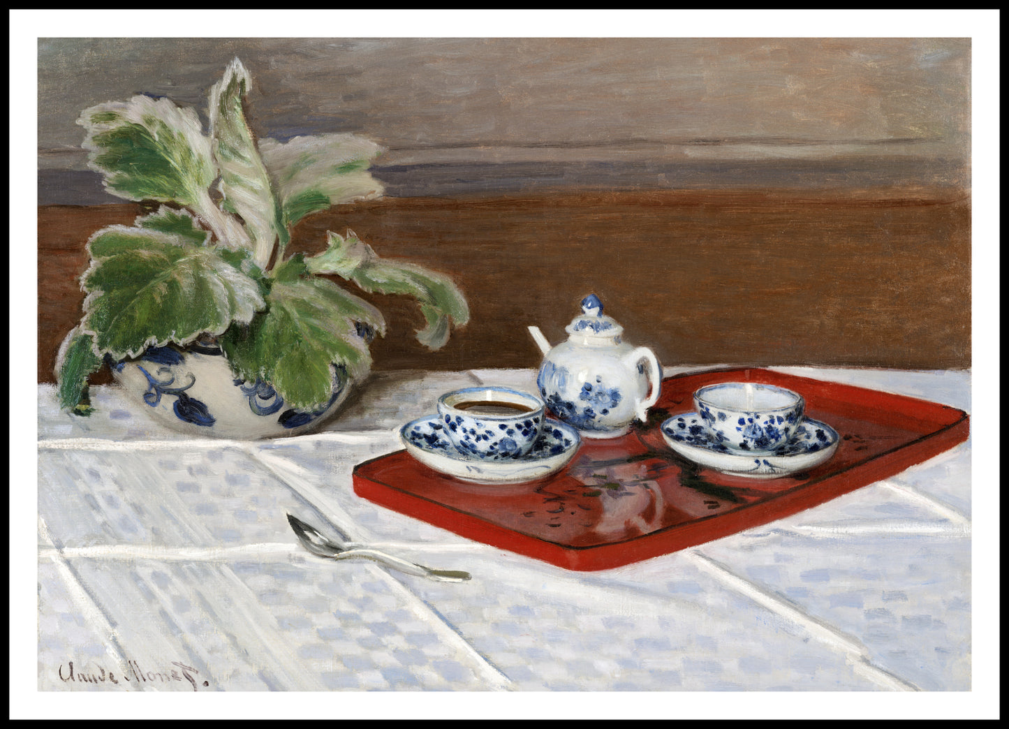 Plakat  Tea Service, Monet Vintage do Salonu
