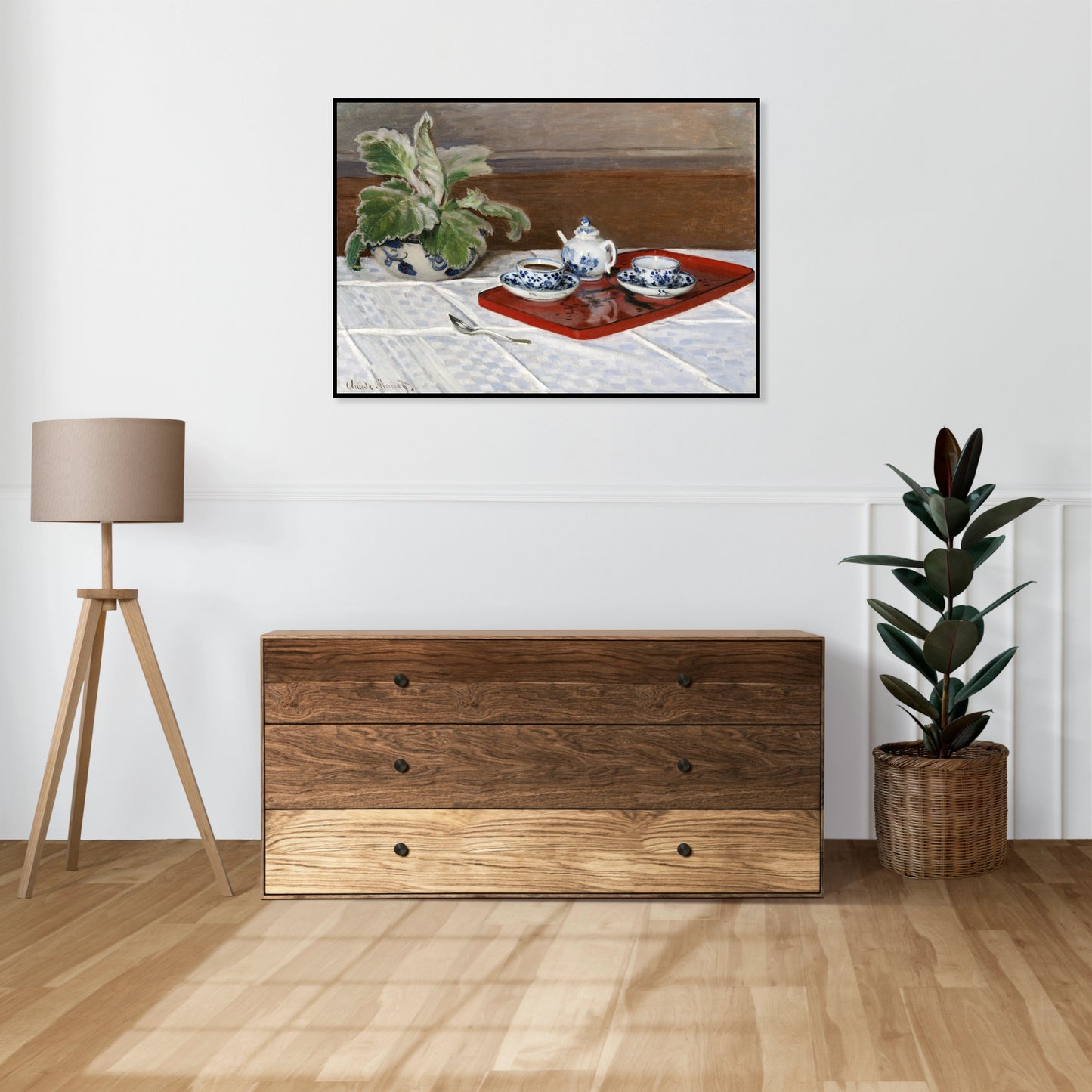 Plakat  Tea Service, Monet Vintage do Salonu