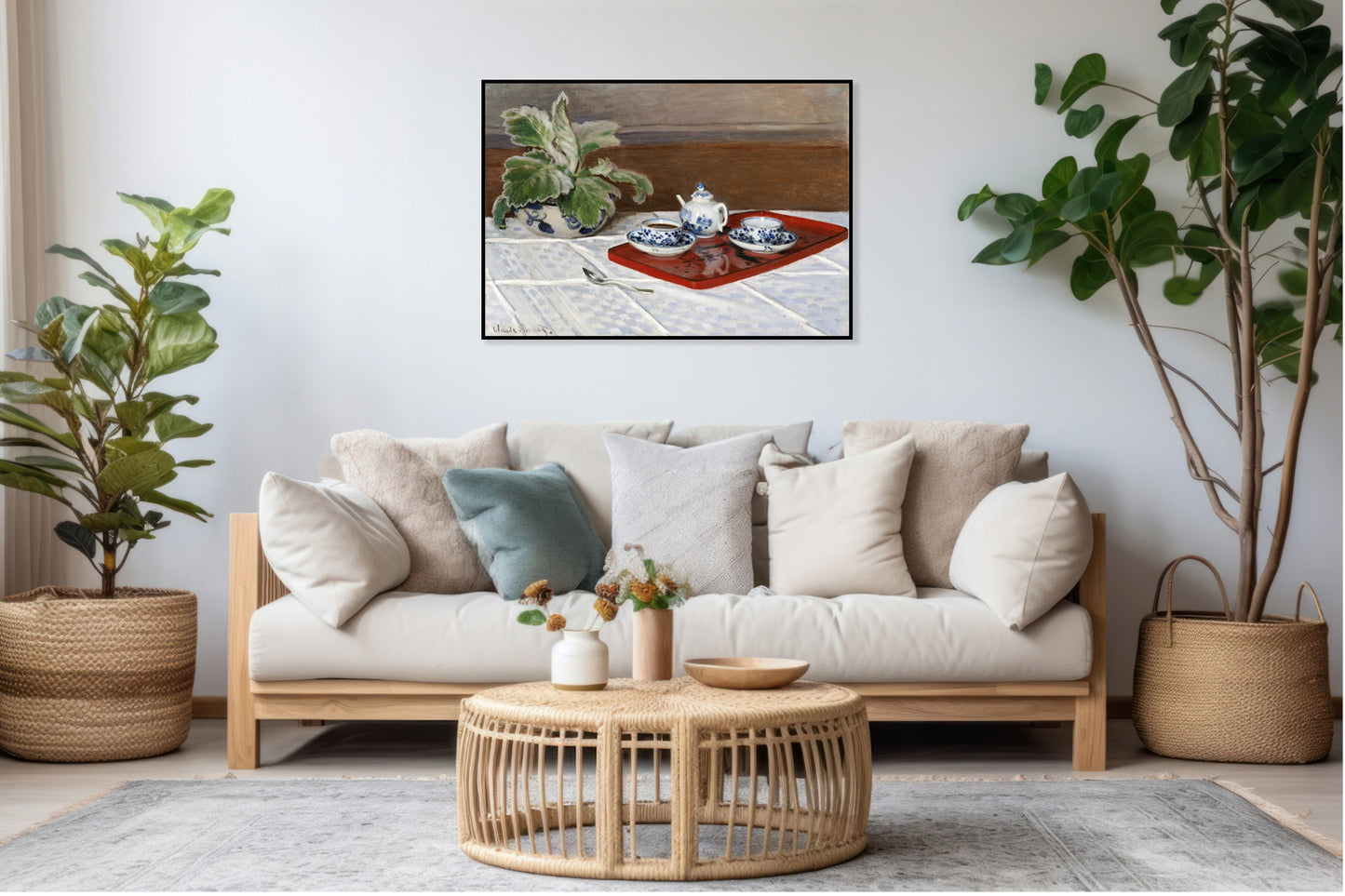 Plakat  Tea Service, Monet Vintage do Salonu