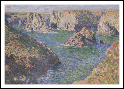 Plakat  Port-Domois, Belle-Isle, Monet Vintage