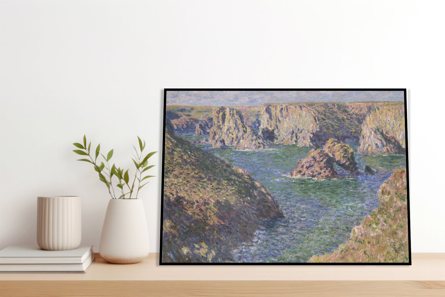 Plakat  Port-Domois, Belle-Isle, Monet Vintage