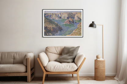 Plakat  Port-Domois, Belle-Isle, Monet Vintage
