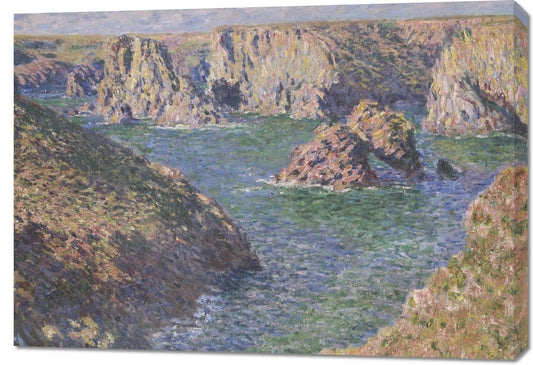 Obraz  Port-Domois, Belle-Isle, Monet Vintage
