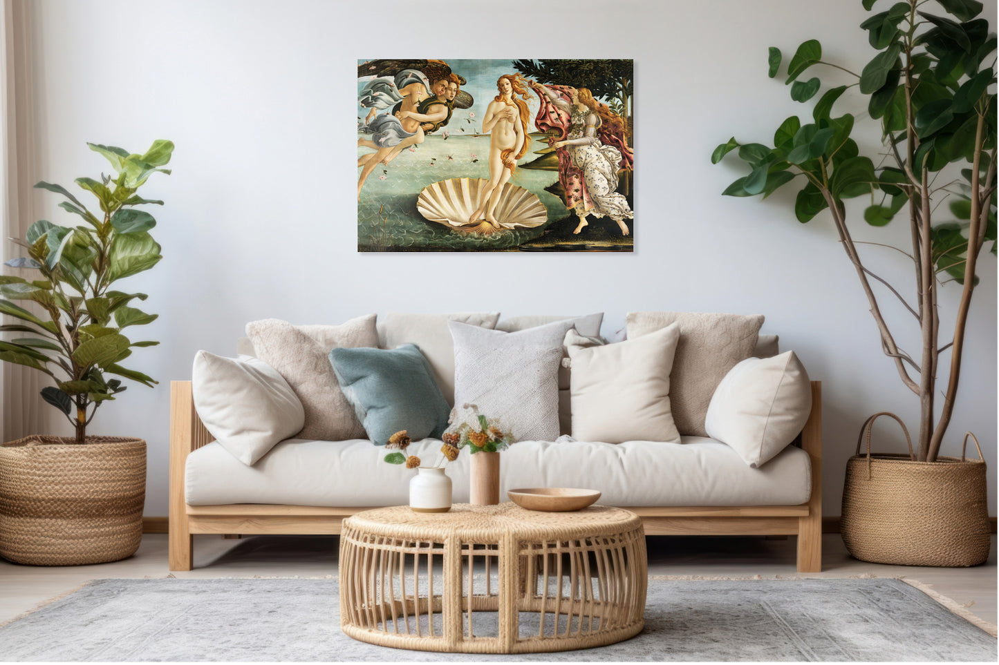Obraz  The Birth of Venus, Botticelli Vintage do Salonu