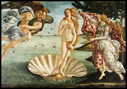 Plakat  The Birth of Venus, Botticelli Vintage do Salonu