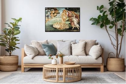 Plakat  The Birth of Venus, Botticelli Vintage do Salonu