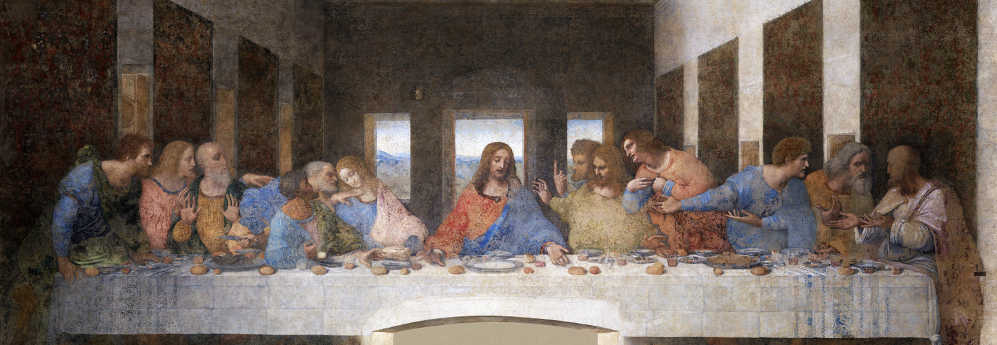 Plakat  Ostatnia Wieczerza, Da Vinci Vintage do Salonu