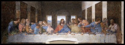 Plakat  Ostatnia Wieczerza, Da Vinci Vintage do Salonu