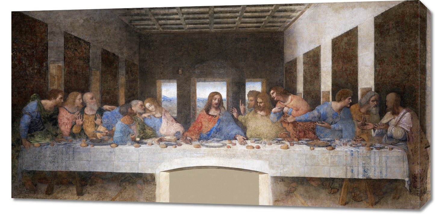 Obraz  Ostatnia Wieczerza, Da Vinci Vintage do Salonu