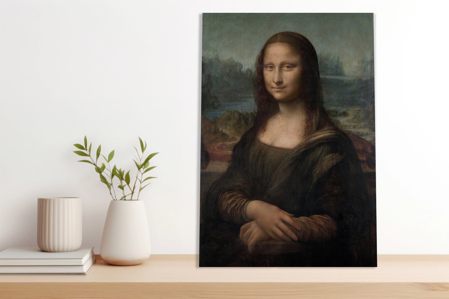 Obraz  Mona Lisa, Da Vinci Vintage do Salonu