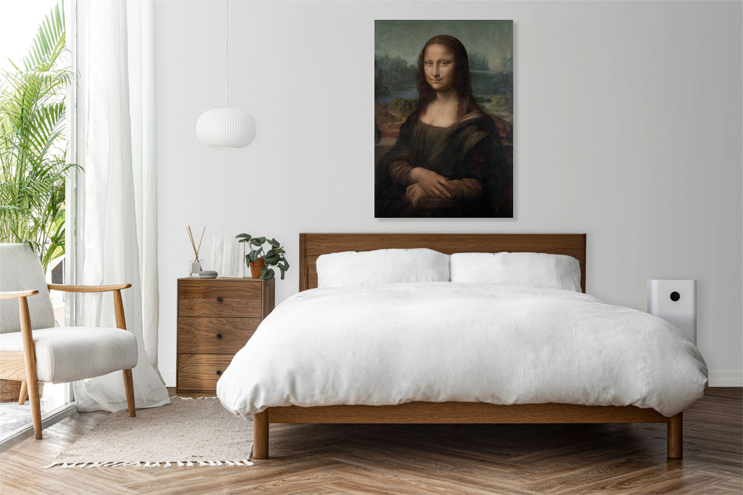 Obraz  Mona Lisa, Da Vinci Vintage do Salonu