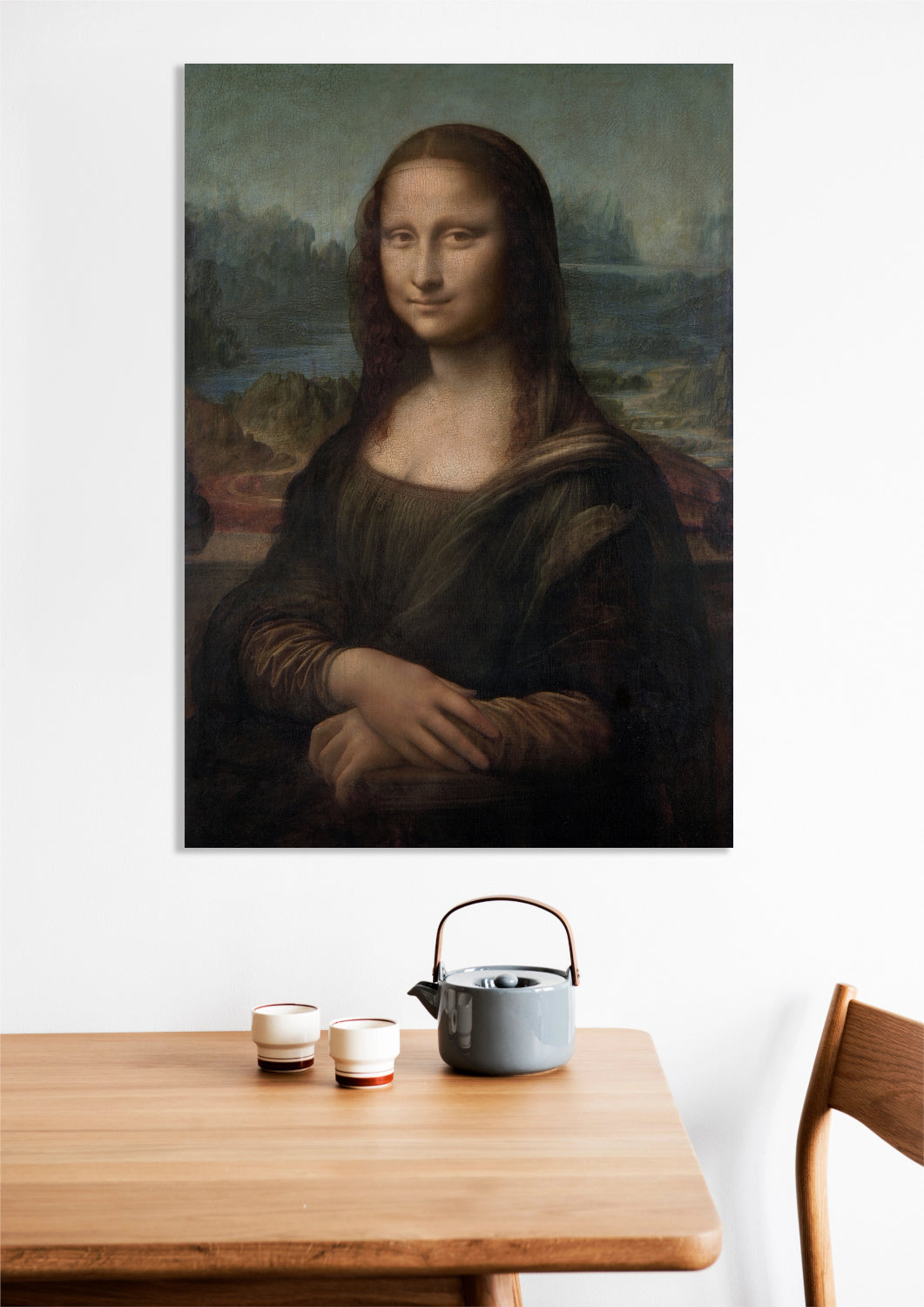Obraz  Mona Lisa, Da Vinci Vintage do Salonu