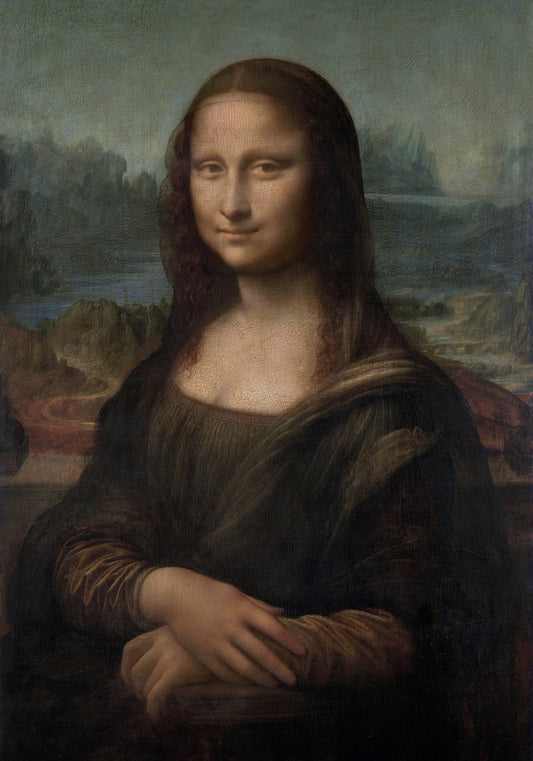 Plakat  Mona Lisa, Da Vinci Vintage do Salonu