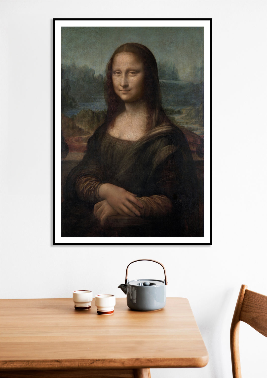 Plakat - Da Vinci Mona Lisa