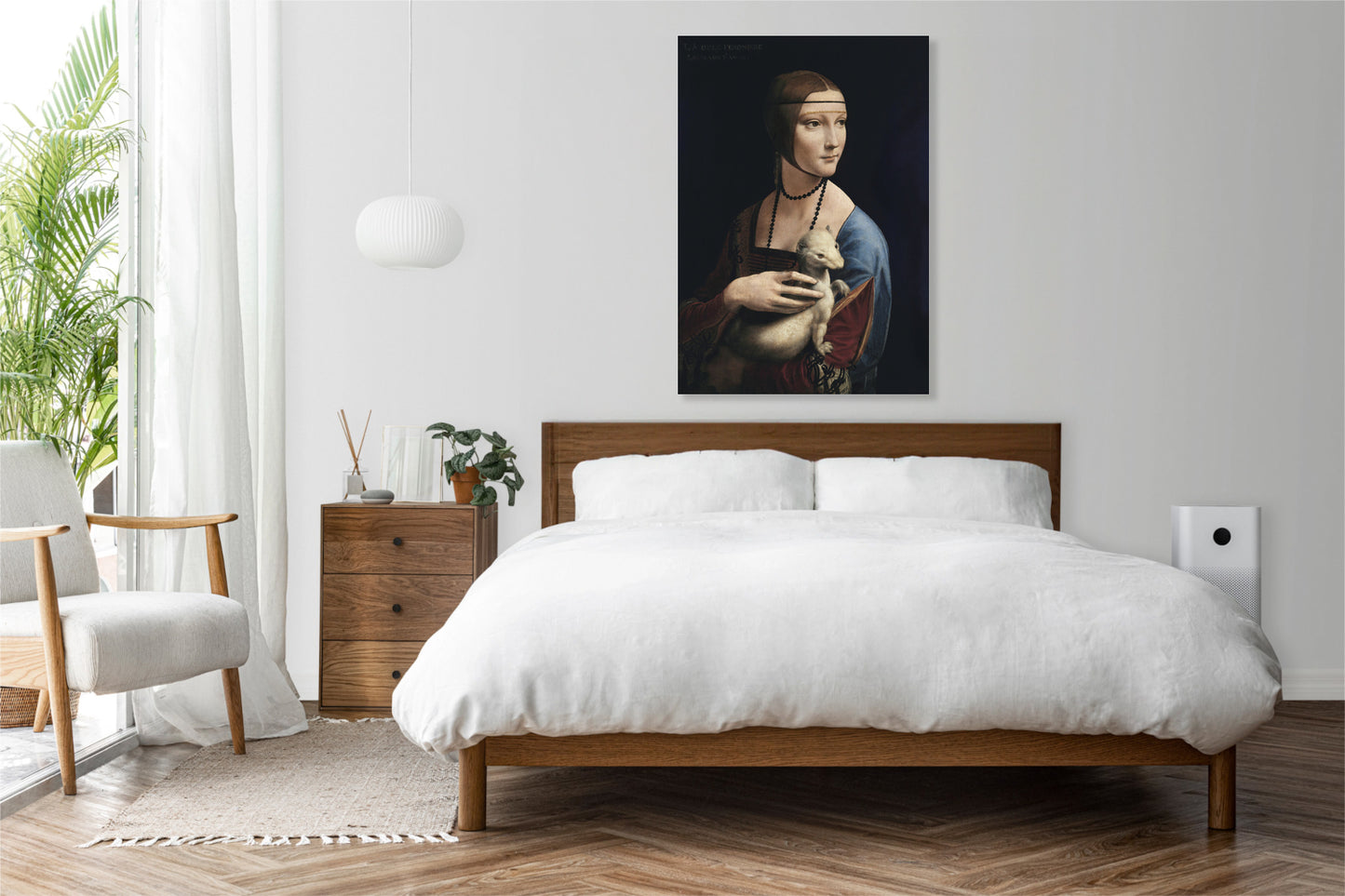 Obraz  Dama z Łasiczką, Da Vinci Vintage do Salonu